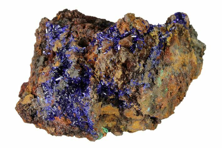 Azurite Crystal Cluster - Morocco #160313